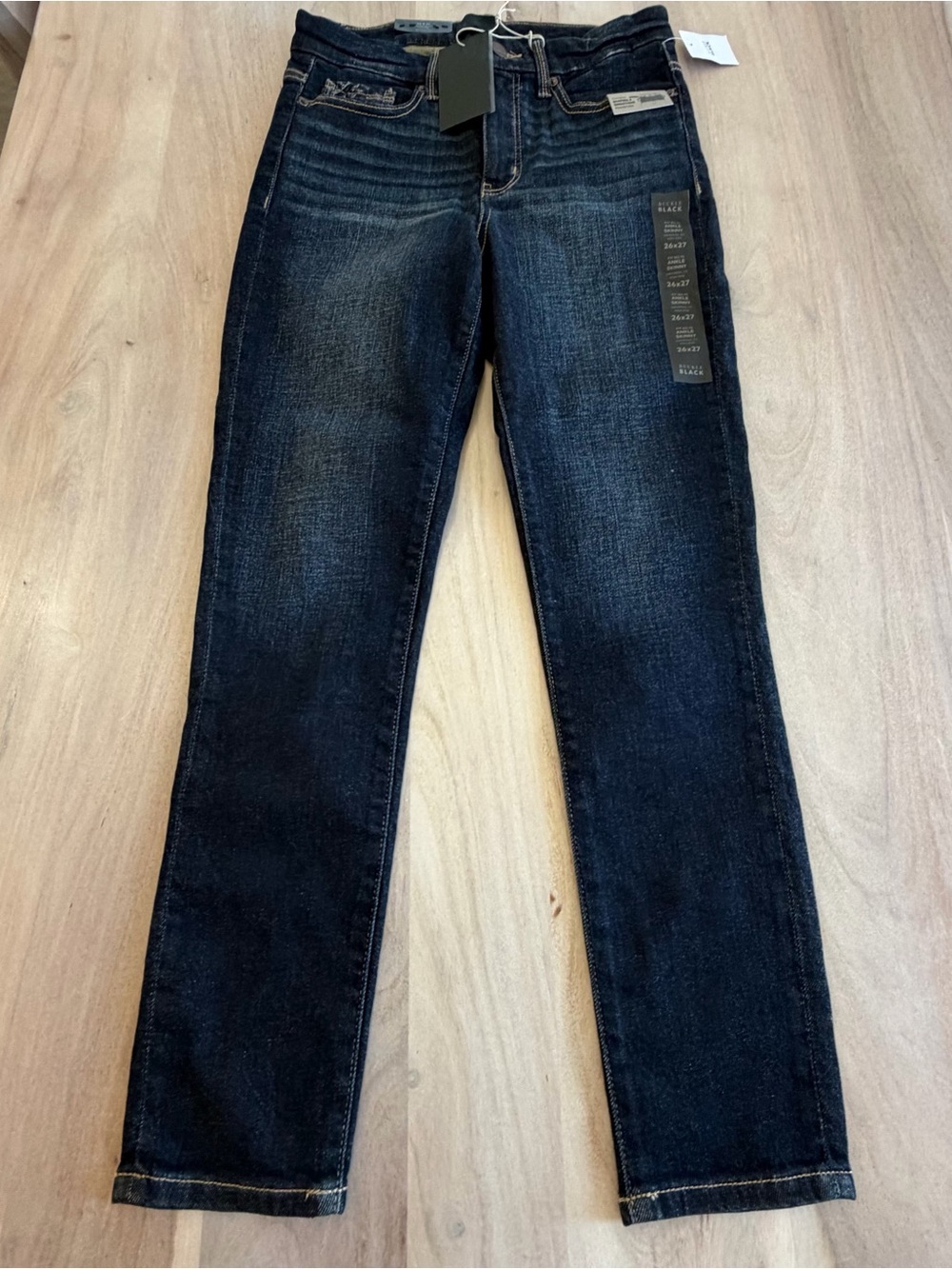 Buckle Black Fit No. 75 Ankle Skinny Stretch Jean Size 26x27